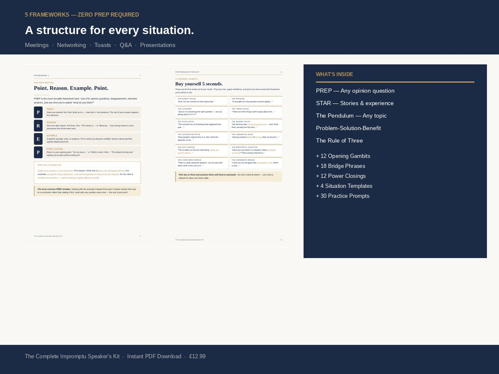 5 Frameworks showcase