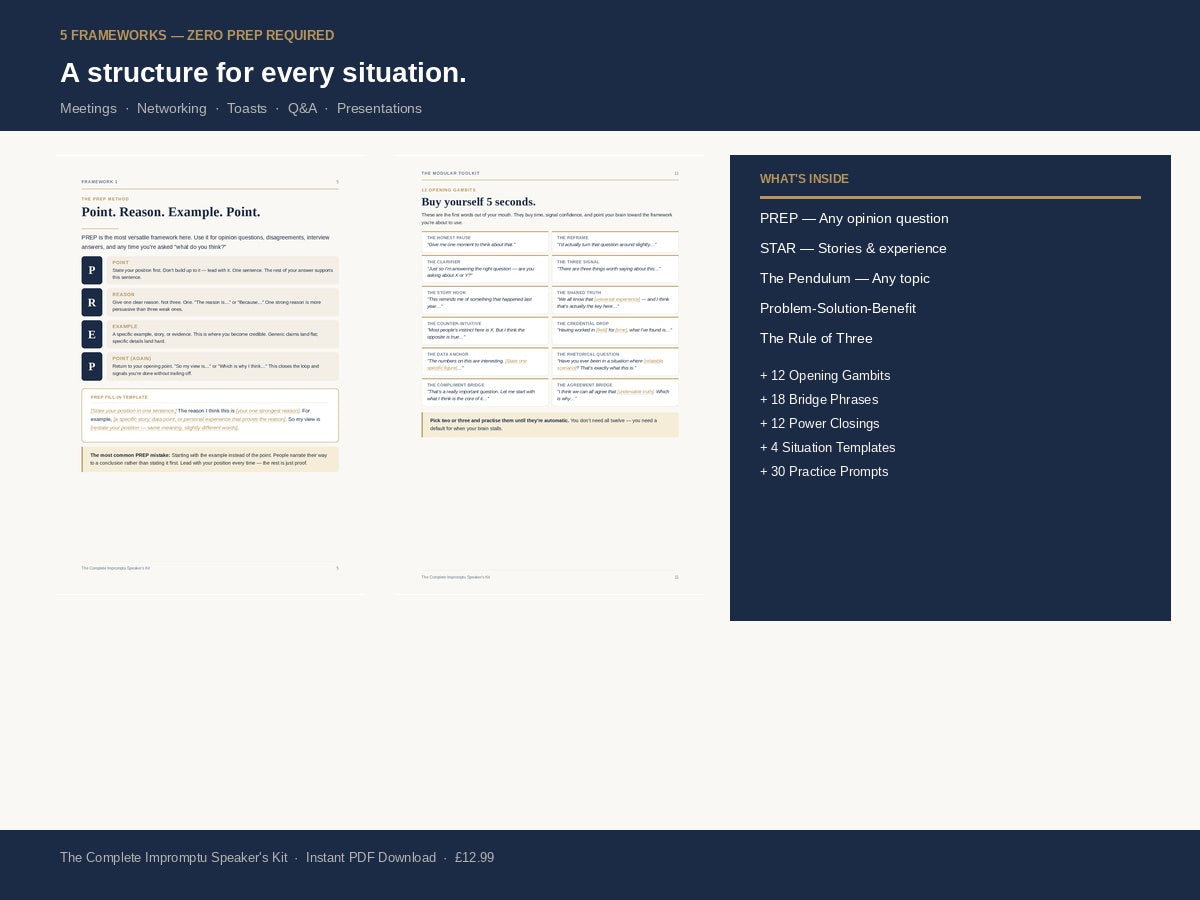 5 Frameworks showcase