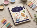 PDF · Arabic Letters Coloring Book | 38-Page Premium Printable Workbook for Kids Ages 3-8 | Watercolour
