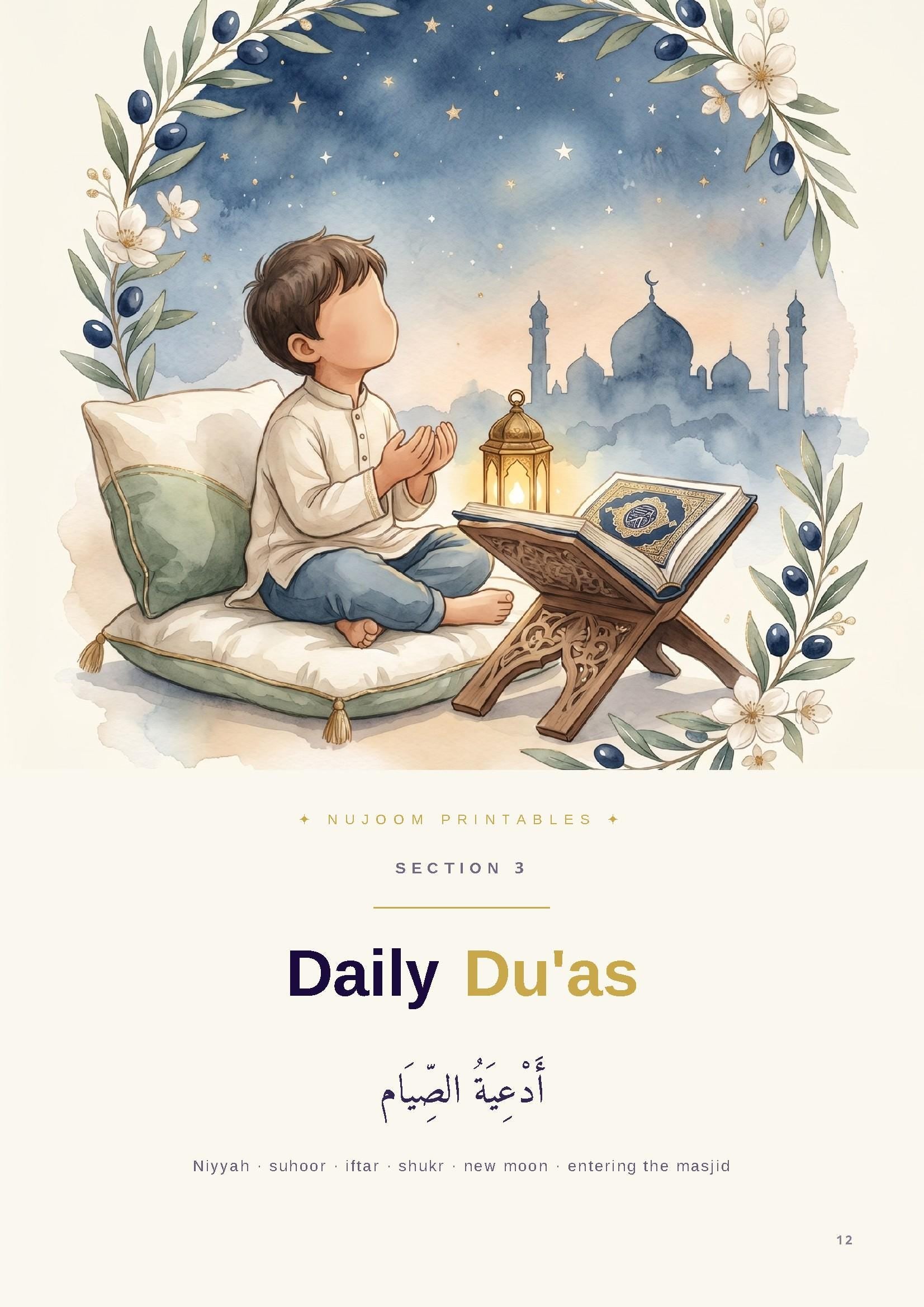 Islamic Activity Book Vol 4 — Ramadan & Fasting