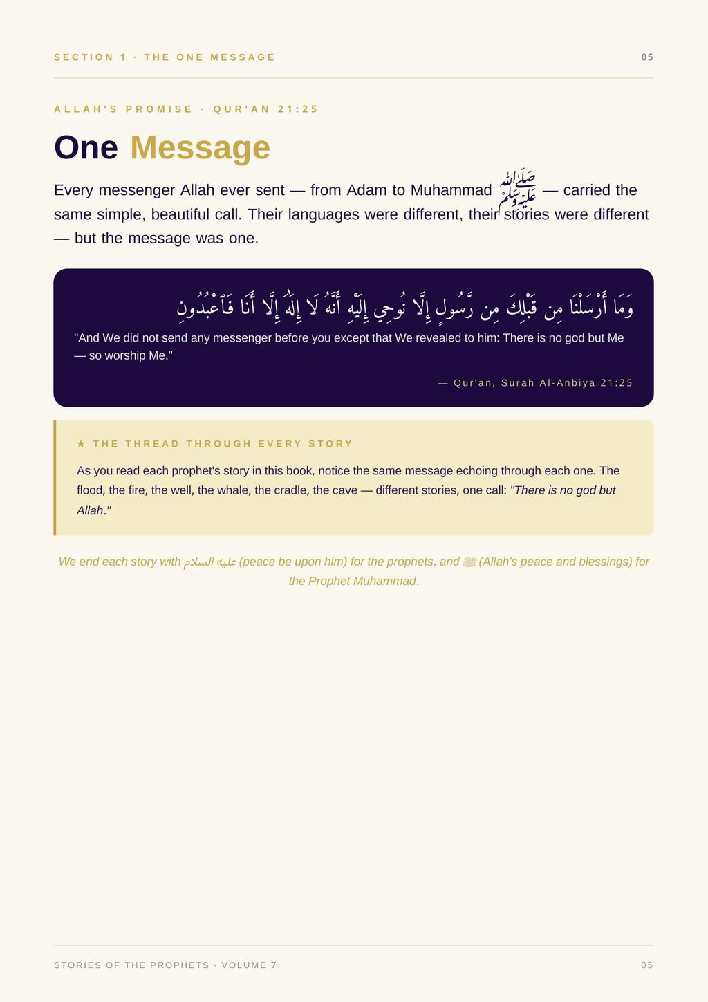 Islamic Activity Book for Kids Vol 7 — Stories of the Prophets