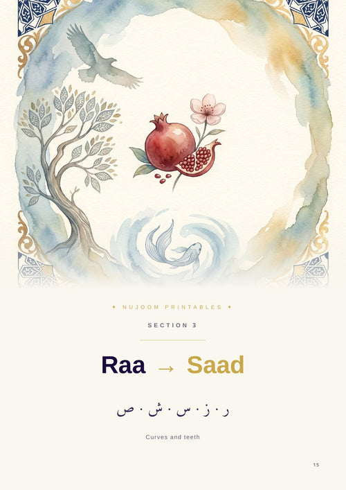 Arabic Letters Coloring Book — Foundations