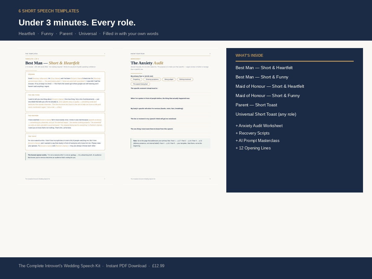 Introvert Speech Kit - listing-2-templates