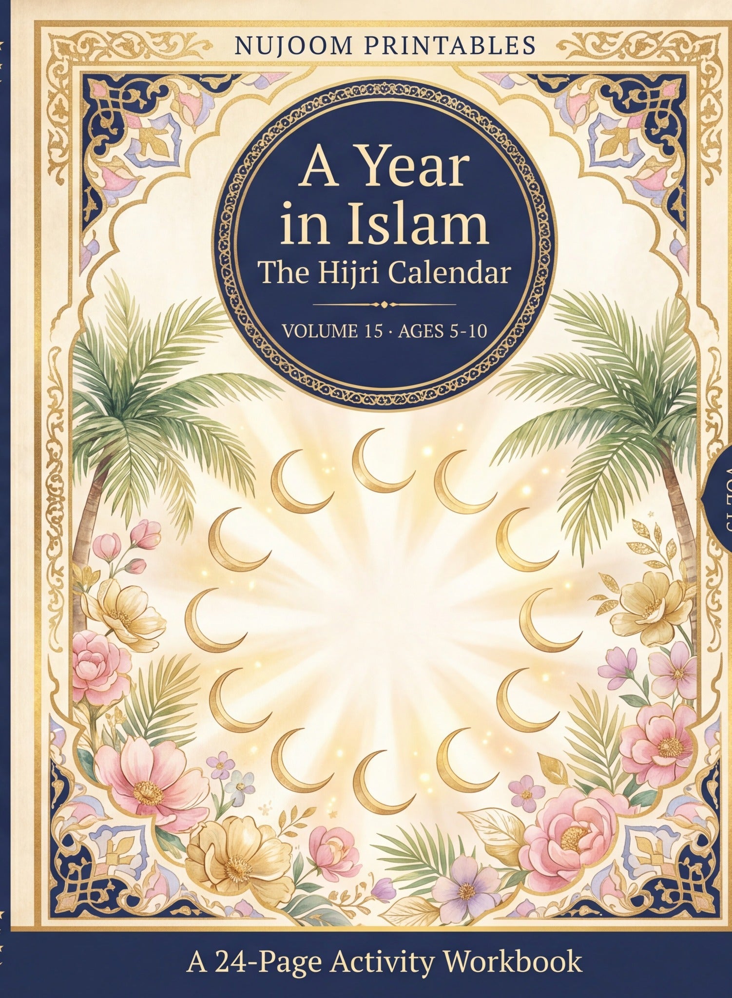 PDF · Islamic Activity Book for Kids Vol 15 | 37 Pages: A Year in Islam (The Hij